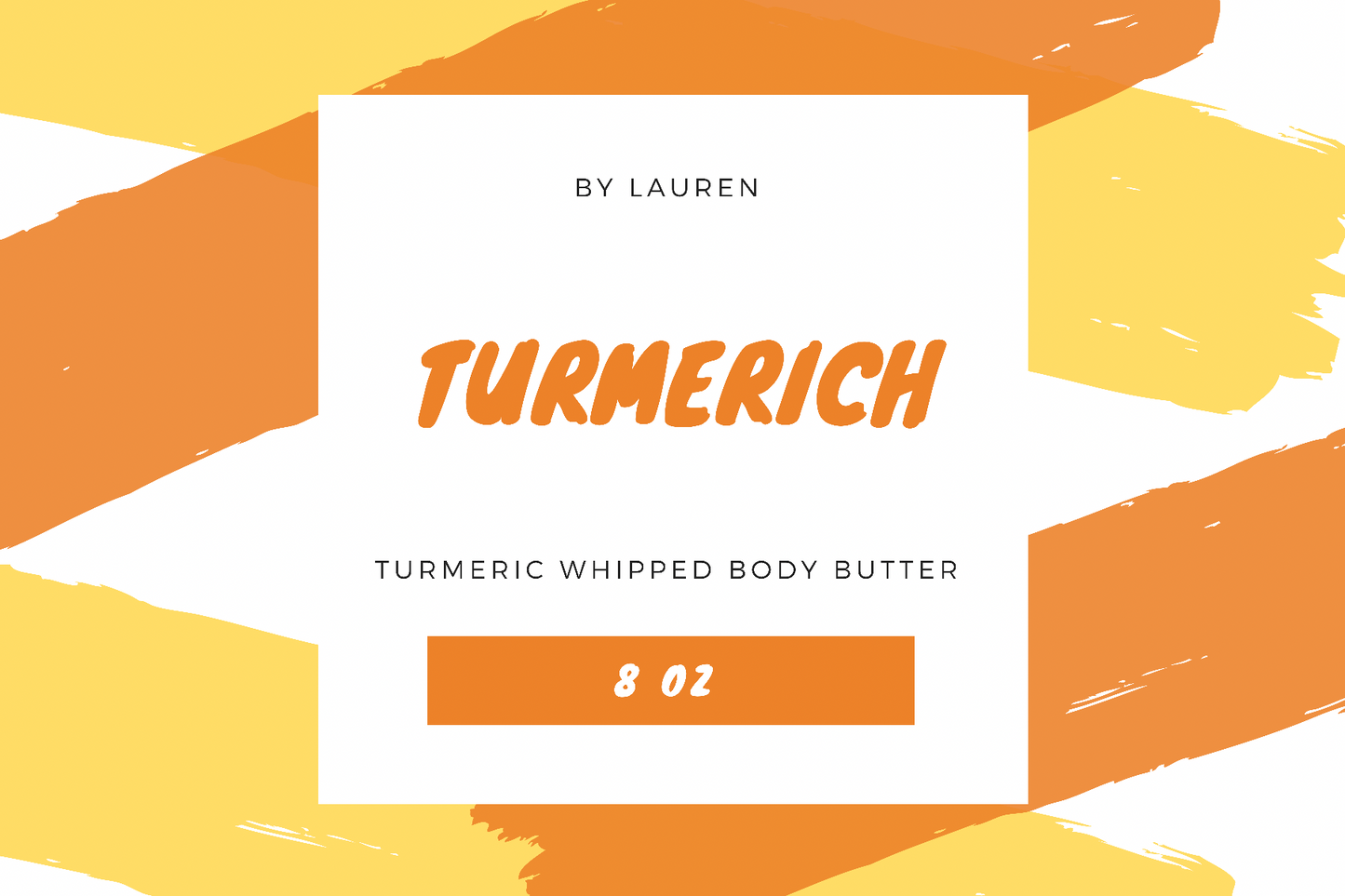 TurmeRICH  Whipped Body Butter